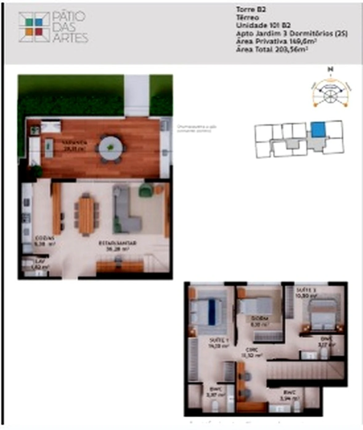 Apartamento Pátio das Artes Torre a 3 Dormitórios - Foto 13