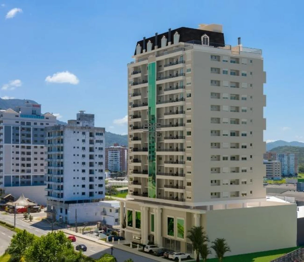 Apartamento 3 Dormitórios com Suíte e Varanda Gourmet na Pedra Branca, Palhoça – Financia e Aceita Permuta