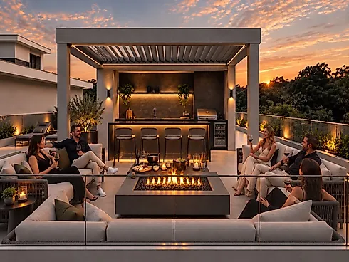 Casa Nova com 4 Quartos e 470 m² no Reserva da Pedra - Foto 14