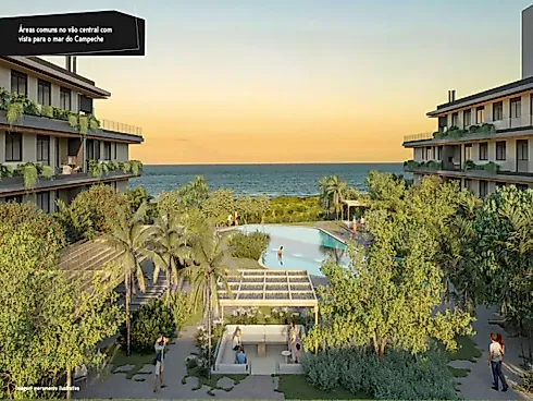 Cobertura 3 Quartos no Nautic Beach Front - Campeche - Foto 12