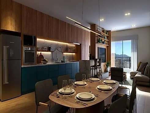 Apartamento 3 Quartos com 2 Suítes e 107m² - Pedra Branca - Foto 10
