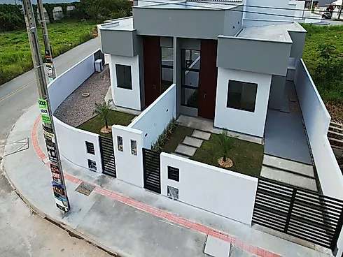 Casa Geminada com 2 Quartos na Guarda do Cubatão – Palhoça - Foto 7