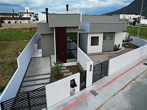 Casa Geminada com 2 Quartos na Guarda do Cubatão – Palhoça - Foto 8