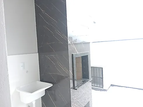 Casa Geminada com 2 Quartos e Churrasqueira na Vila Toscana - Foto 12
