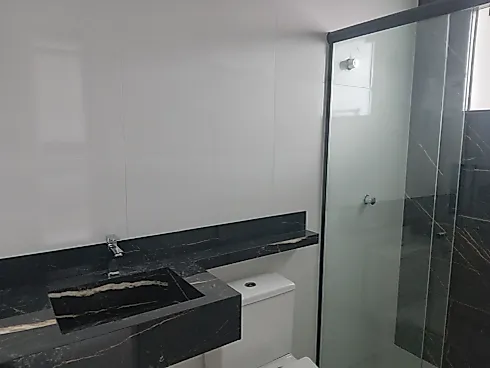 Casa Geminada com 2 Quartos e Churrasqueira na Vila Toscana - Foto 9
