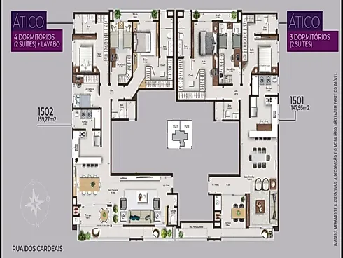 Apartamento em Pedra Branca, Palhoça