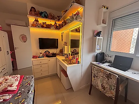 Apartamento Mobiliado com 3 Quartos no Pagani – Palhoça - Foto 13
