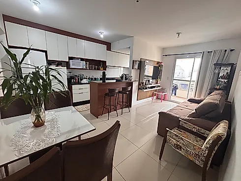 Apartamento Mobiliado com 3 Quartos no Pagani – Palhoça - Foto 5