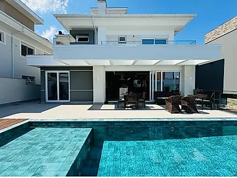 Linda Casa Bairro Pedra Branca Condomínio Parque da Pedra - Casa em Pedra Branca, Palhoça - Foto 3