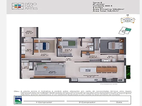 Apartamento em Pedra Branca, Palhoça