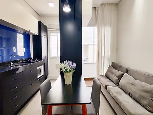 Apartamento 1 Dormitório Mobiliado Próximo a Unisul - Foto 3