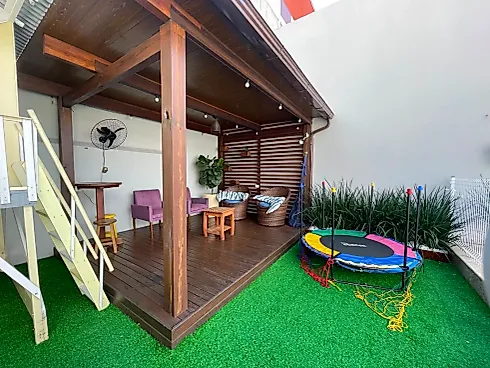 Casa Mobiliada com 4 Quartos e Piscina no Pagani - Foto 15