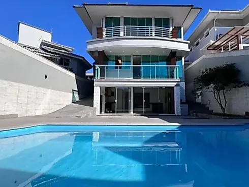 Casa na Pedra Branca 3 Andares com Vista para o Mar e o Cambirela - Foto 17