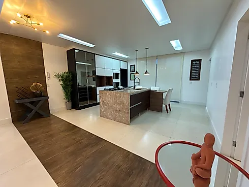 Elegante Casa com Amplo Living Social - Pedra Branca - Foto 24
