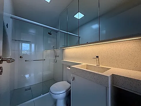 Apartamento 2 Quartos com 1 Suíte e Escritório - Pedra Branca - Foto 19