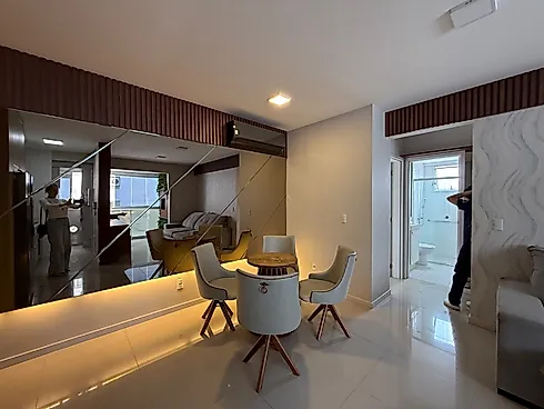 Apartamento 2 Quartos com 1 Suíte e Escritório - Pedra Branca - Foto 4