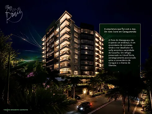 Praiê Elevate - Apartamento em Massaguaçu, Caraguatatuba - Foto 2