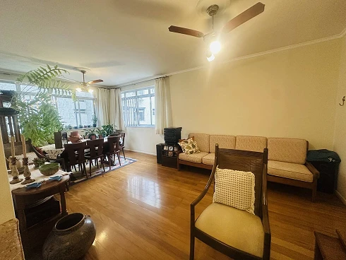Apartamento de Dois Dormitórios com Dependência e Vista Linda para o Mar!!! - Apartamento em Gonzaga, Santos - Foto 3