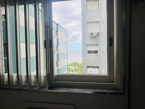 Apartamento de Dois Dormitórios com Dependência e Vista Linda para o Mar!!! - Apartamento em Gonzaga, Santos - Foto 4