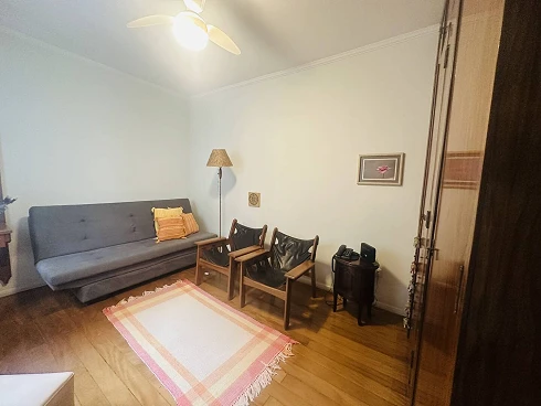 Apartamento de Dois Dormitórios com Dependência e Vista Linda para o Mar!!! - Apartamento em Gonzaga, Santos - Foto 5