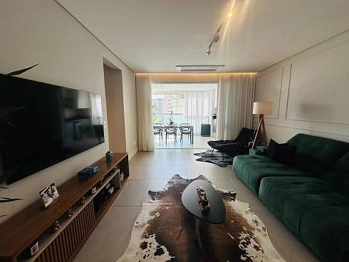 Apartamento com Duas Suítes e Varanda Gourmet na Pompéia - Apartamento em Pompéia, Santos - Foto 1