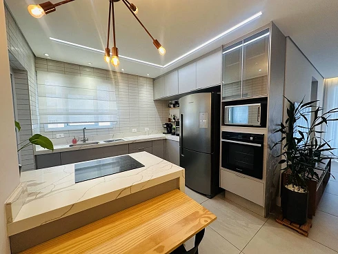 Apartamento com Duas Suítes e Varanda Gourmet na Pompéia - Apartamento em Pompéia, Santos - Foto 4