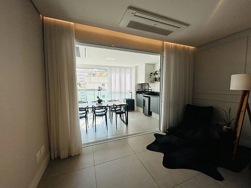 Apartamento com Duas Suítes e Varanda Gourmet na Pompéia - Apartamento em Pompéia, Santos - Foto 5
