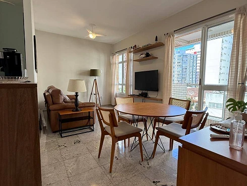 Apartamento de 2 Dormitórios com Lazer no Gonzaga - Apartamento em Gonzaga, Santos - Foto 2