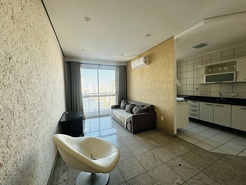 Apartamento de 1 Dormitório no Gonzaga com Lazer Completo - Apartamento em Gonzaga, Santos - Foto 2