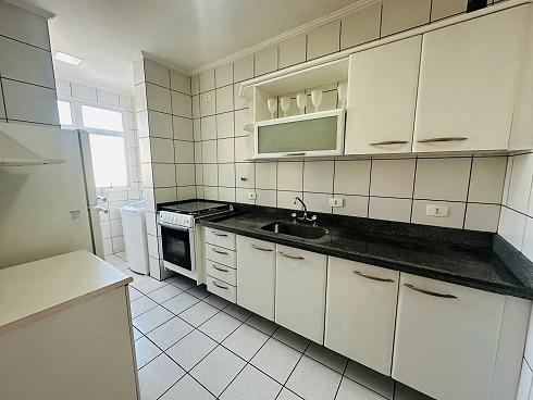 Apartamento de 1 Dormitório no Gonzaga com Lazer Completo - Apartamento em Gonzaga, Santos - Foto 4