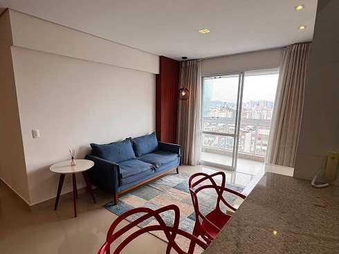 Apartamento de 2 Dormitórios com Varanda Gourmet no Marapé Santos - Apartamento em Marapé, Santos - Foto 4