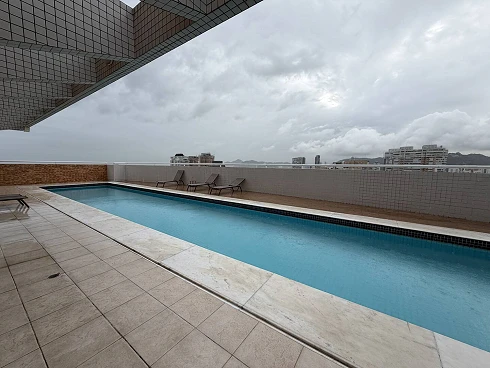Apartamento de 2 Dormitórios com Lazer no Gonzaga - Apartamento em Gonzaga, Santos - Foto 1