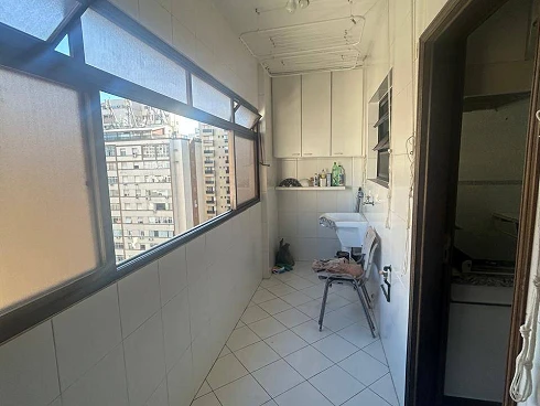 Excelente Apartamento de 3 Dormitorios na Quadra da Praia - Pompéia - Apartamento em Gonzaga, Santos - Foto 5