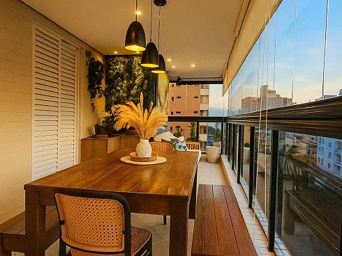 Apartamento de 3 Dormitórios com Varanda Gourmet no Gonzaga!! - Apartamento em Gonzaga, Santos - Foto 1