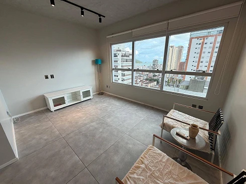 Apartamento de 2 Dormitórios com Lazer Completo no Embare - Apartamento em Embaré, Santos - Foto 2