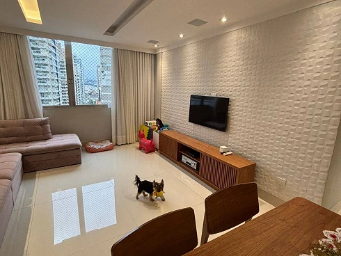 Apartamento de Dois Dormitórios Reformado na Pompéia - Apartamento em Pompéia, Santos - Foto 2