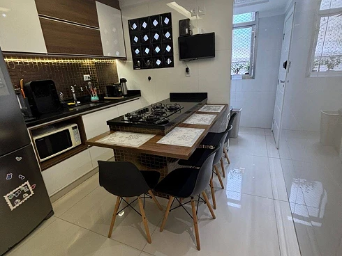 Apartamento de Dois Dormitórios Reformado na Pompéia - Apartamento em Pompéia, Santos - Foto 3