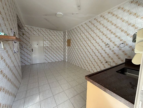 Apartamento de 3 Dormitórios com 2 Vagas na Pompéia - Apartamento em Pompéia, Santos - Foto 3