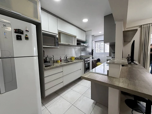 Apartamento com Dois Dormitórios com Lazer Completo no Gonzaga!!! - Apartamento em Gonzaga, Santos - Foto 4