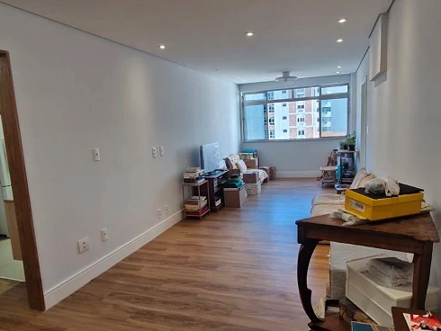 Apartamento Amplo de 2 Dormitórios na Quadra da Praia na Pompéia - Apartamento em Pompéia, Santos - Foto 2