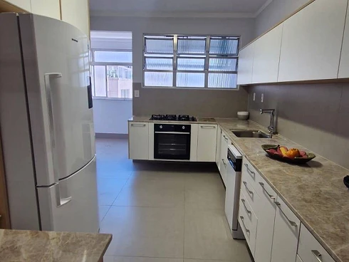 Apartamento Amplo de 2 Dormitórios na Quadra da Praia na Pompéia - Apartamento em Pompéia, Santos - Foto 4