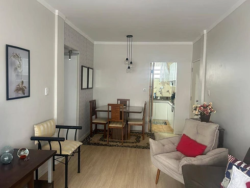 Apartamento de 1 Dormitório + Dependência na Pompéia - Apartamento em Pompéia, Santos - Foto 1