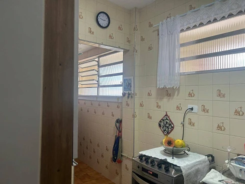 Apartamento de 1 Dormitório + Dependência na Pompéia - Apartamento em Pompéia, Santos - Foto 4