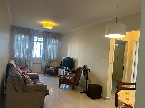 Apartamento de 1 Dormitório na Quadra da Praia na Pompeia - Apartamento em Pompéia, Santos - Foto 2