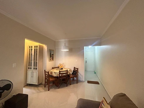 Apartamento de 1 Dormitório na Quadra da Praia na Pompeia - Apartamento em Pompéia, Santos - Foto 4