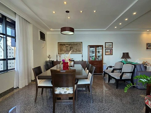Apartamento de 3 Suítes na Quadra da Praia, na Ponta da Praia! - Apartamento em Ponta da Praia, Santos - Foto 1