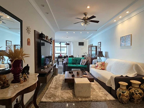 Apartamento de 3 Suítes na Quadra da Praia, na Ponta da Praia! - Apartamento em Ponta da Praia, Santos - Foto 4