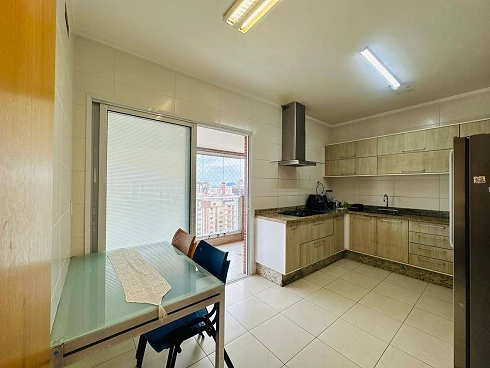 Apartamento de 3 Dormitórios, com Vista Livre na Pompéia! - Apartamento em Pompéia, Santos - Foto 5