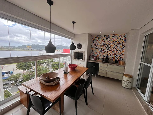 Apartamento de 3 Dormitórios na Ponta da Praia! - Apartamento em Ponta da Praia, Santos - Foto 5