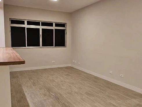 Apartamento de 2 Dormitórios Reformado na Ponta da Praia - Apartamento em Ponta da Praia, Santos - Foto 1